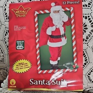 Regal Plush Santa Suit